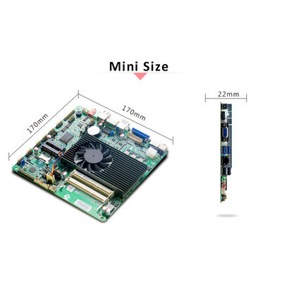 Industrial Itx Motherboard with Integrated AMD A4-5145M 2.0G Dual Core Processor 2 COM 10 USB LVDS display