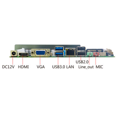 Industrial Itx Motherboard Integrated AMD A6-5357M  Dual Core Processor 2 COM 10 USB LVDS display
